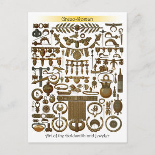 Art of the Goldsmith and Jeweller (Greco-Roman) Postcard