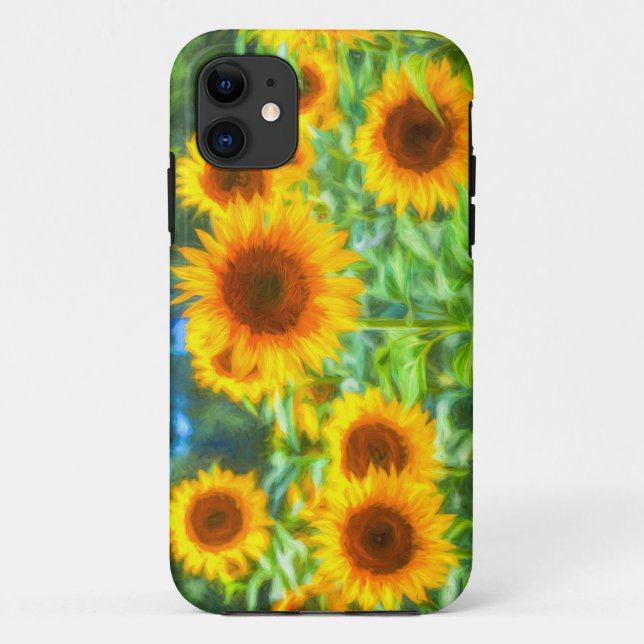 Art Of The Sunflower Case-Mate iPhone Case (Back)