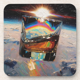 Art of Whiskey: In Space (Painting No. 4) Coaster