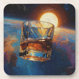 Art of Whiskey: In Space (Painting No. 5) Coaster