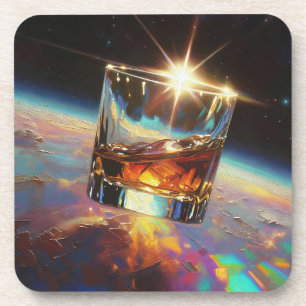 Art of Whiskey: In Space (Painting No. 7) Coaster