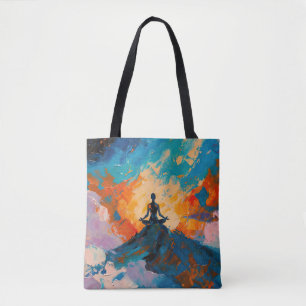 Art of Yoga (#4) oil painting Tote Bag