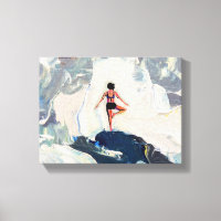 Art of Yoga: Balanced Beauty (Oil Painting No. 1)