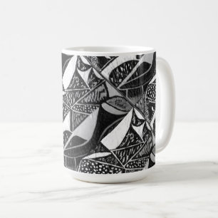 Art on coffee mug