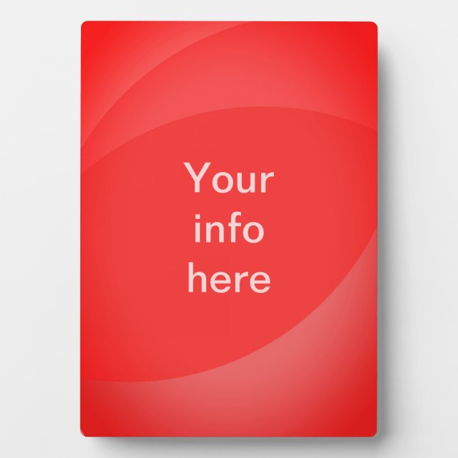 Art on easel plaque (Front)