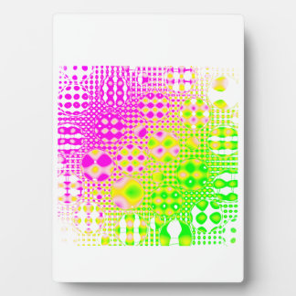 Art on easel plaque