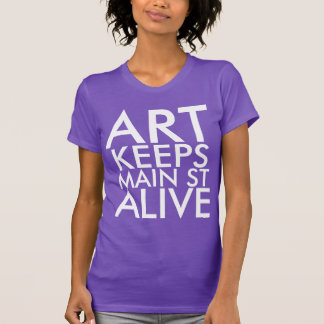 Art on Main Street tee