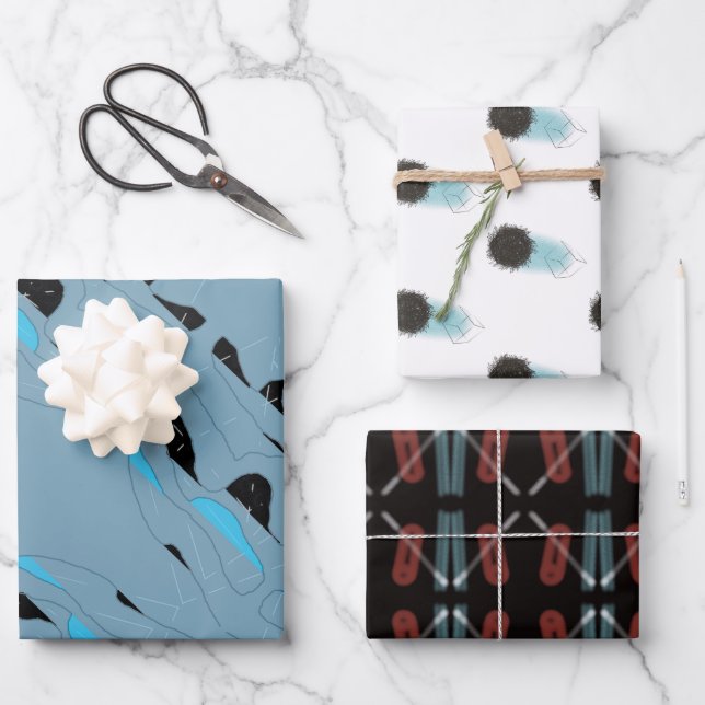 ART ON WRAPPING PAPER, MY FAVE! WRAPPING PAPER SHEET (Front)