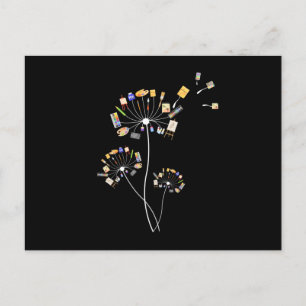 Art Painting Dandelion Gift For Painting Lovers Postcard