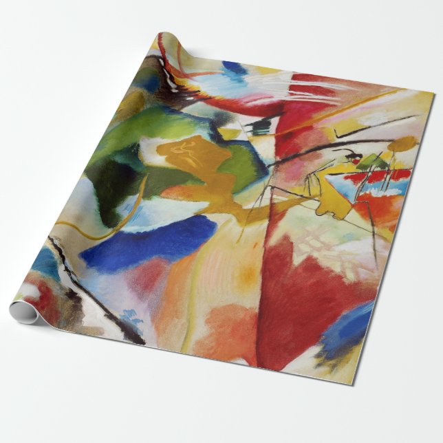 Art painting design  pattern Wrapping Paper (Unrolled)