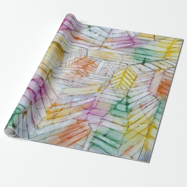 ART painting pattern Wrapping Paper (Unrolled)