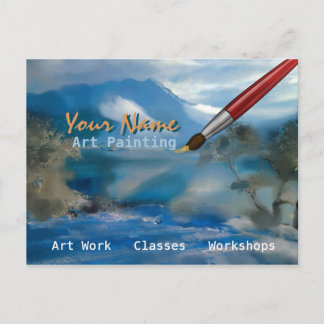 Art Painting - Postcard