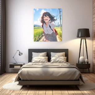 Art Panel Art Panel Home JK Sushi Musume Generat Canvas Print