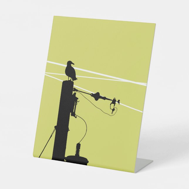 Art Pedestal Sign (Front)