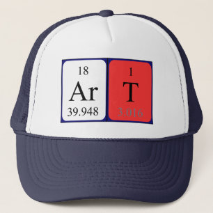 Art periodic table name hat