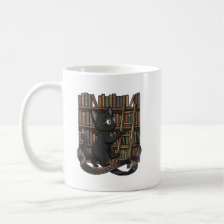 Art Philosopher Black Cat Sculptor Coffee Mug