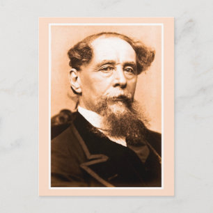 Art photo Charles Dickens Postcard