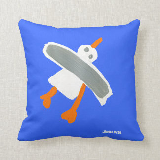 Art Pillow: John Dyer Seagull Cushion