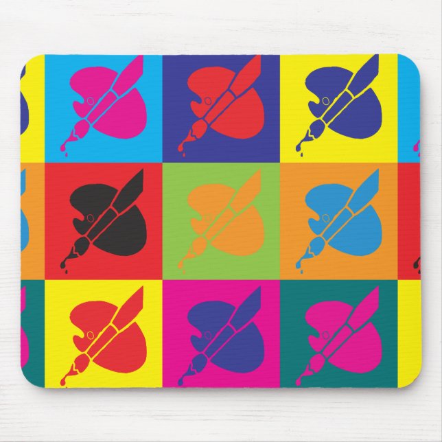 Art Pop Art Mouse Mat (Front)