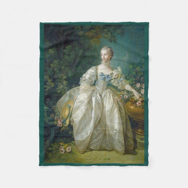 Art Portrait fleece blankets (Front)