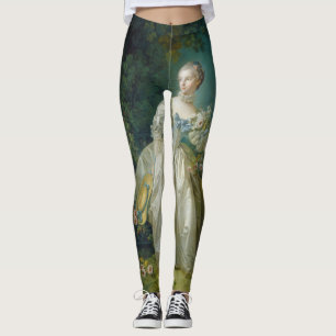 Art Portrait leggings