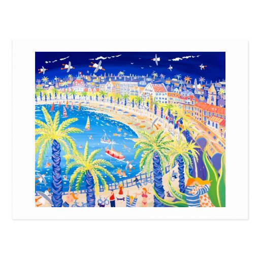 Image of Art Postcard: French Kiss, Nice Postcard