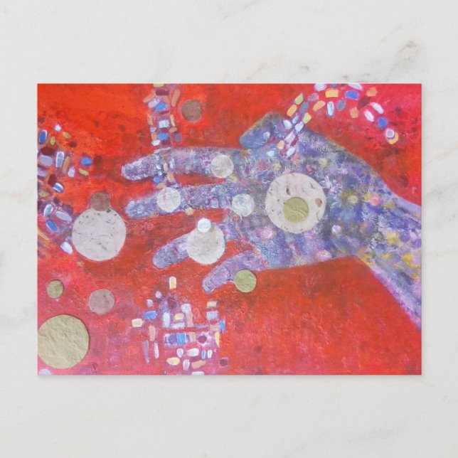 Art postcard, mail, postcard (Front)