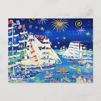 Art Postcard: Tall Ships and Small Ships 2014 Postcard