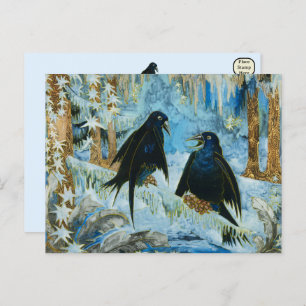 Art Postcard - Winter by Michalina Janoszanka
