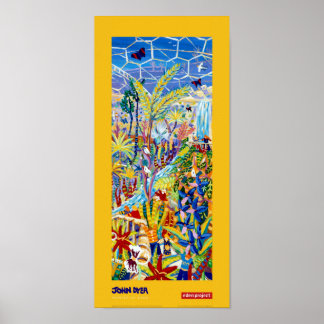 Art Poster: Artist in Residence for Eden Project Poster