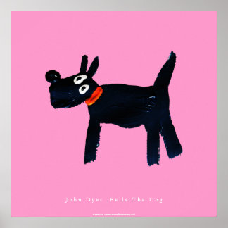 Art Poster: Bella The Scotty Dog Poster