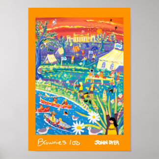 Art Poster: Brownies 100 Years of Fun ! Poster