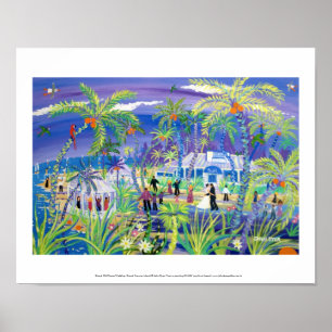Art Poster: Grand Old House Wedding, Grand Cayman Poster