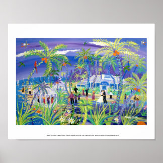 Art Poster: Grand Old House Wedding, Grand Cayman Poster