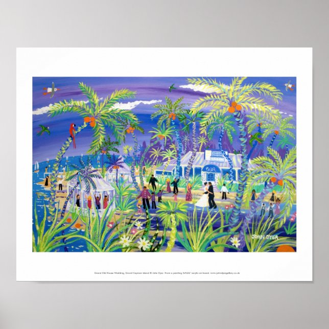 Art Poster: Grand Old House Wedding, Grand Cayman Poster (Front)