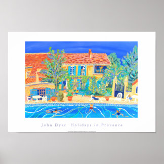 Art Poster: Holidays in Provence, Rasteau Poster