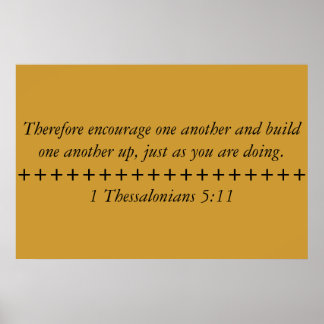 Art Poster- Scripture Reading for Friendship Poster