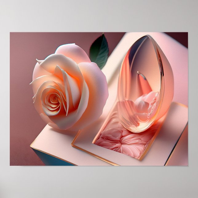 Art Poster Template (Matte / Horizontal) (Front)