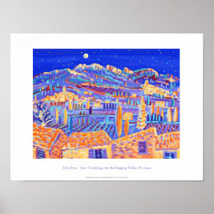Art Poster: Twinkling Stars, Provence Poster