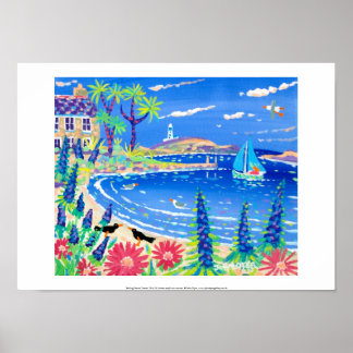 Art Print: Sailing Home, Tresco. Cornish Art Print