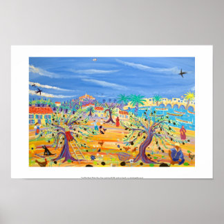Art Print: The Olive Route. Carol Drinkwater Poster