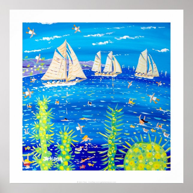 Art Print: Tuiga, Monaco Classic Week Poster (Front)