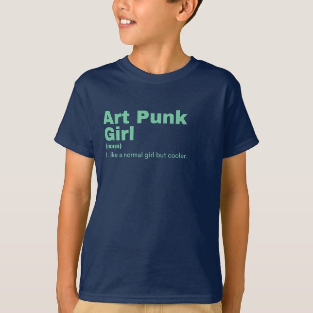 Art Punk  Girl - Art Punk  T-Shirt (Front)
