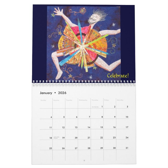 Art Quilts 2013 Calendar (Jan 2026)