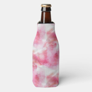 art red avant-garde background hand paint 2 bottle cooler