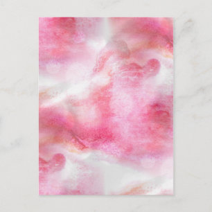 art red avant-garde background hand paint postcard