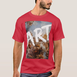 ART Renaissance Painting Graffiti Design Typograph T-Shirt