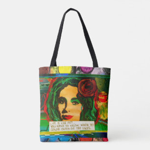 ART SAVES LIVES TOTE BAG