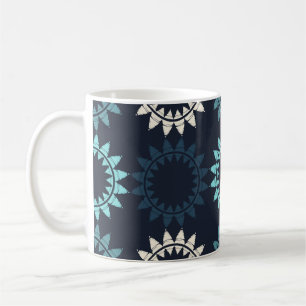 Art seamless pattern. Folk motif. Vintage geometri Coffee Mug