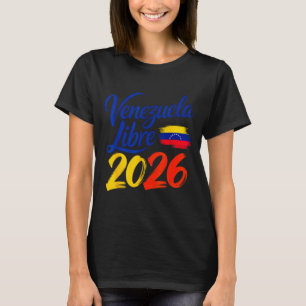 Art Shirt Venezuela Libre Patriotic Freedom Flag